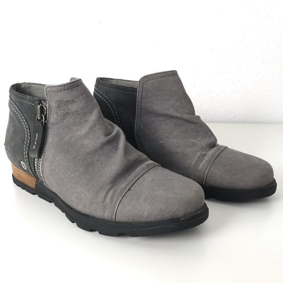 sorel side zip boots